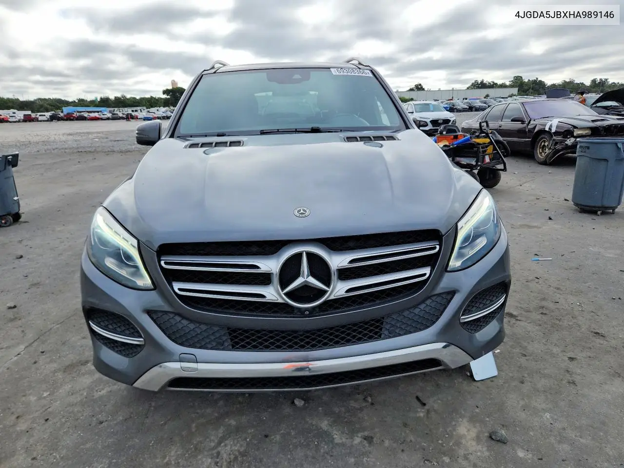 2017 MERCEDES GLE VIN 4JGDA5JBXHA989146 — фото 5