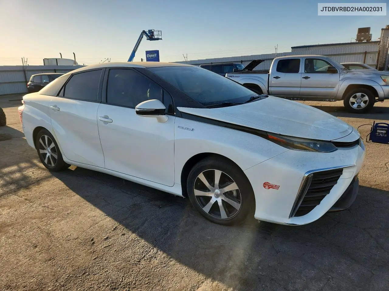 2017 TOYOTA MIRAI VIN JTDBVRBD2HA002031 — фото 4