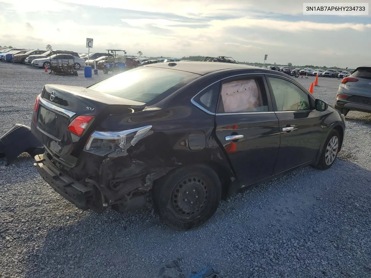 2017 NISSAN SENTRA VIN 3N1AB7AP6HY234733 — фото 3