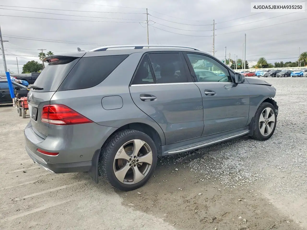 2017 MERCEDES GLE VIN 4JGDA5JBXHA935250 — фото 3