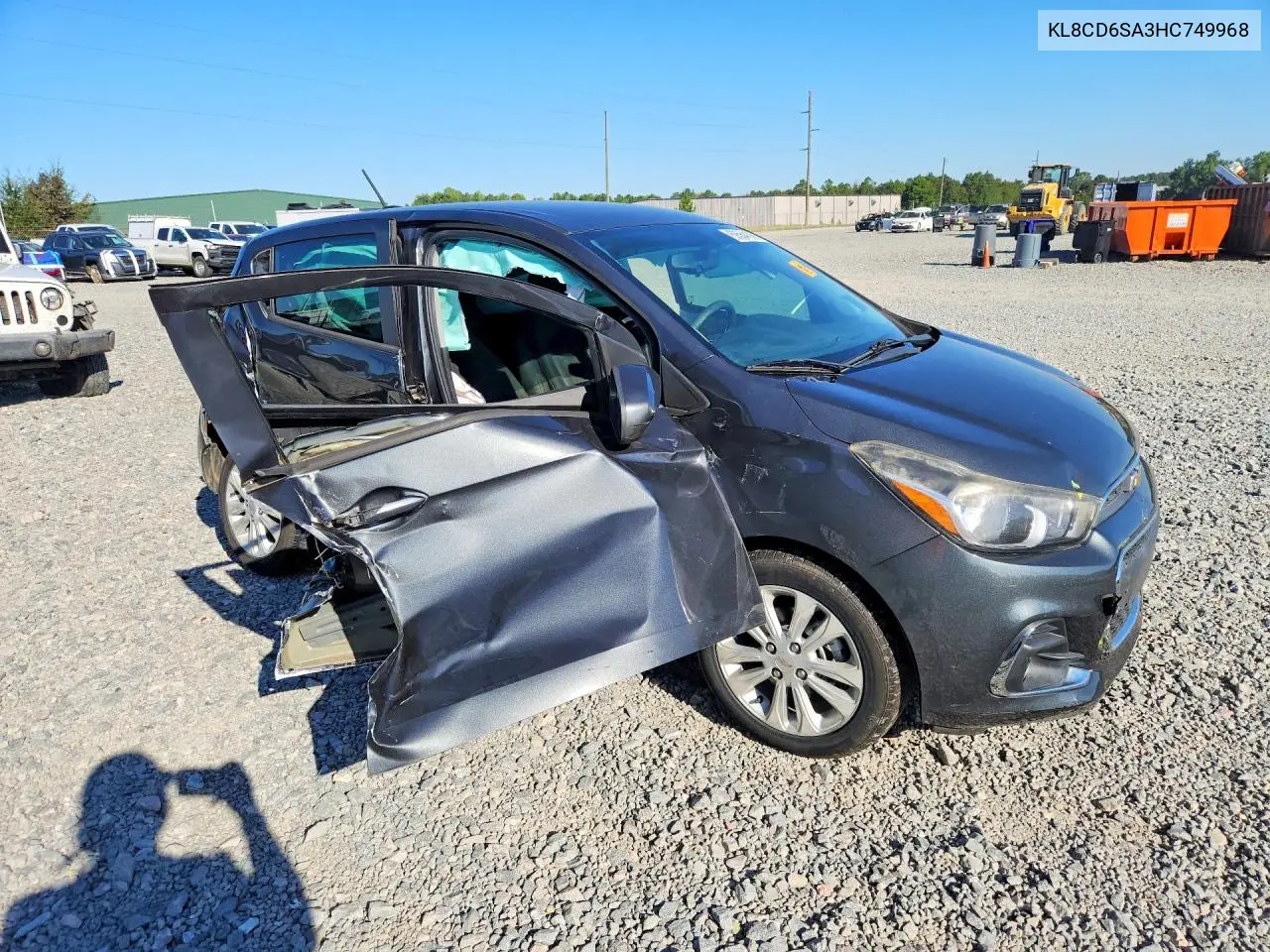 2017 CHEVROLET SPARK VIN KL8CD6SA3HC749968 — фото 4