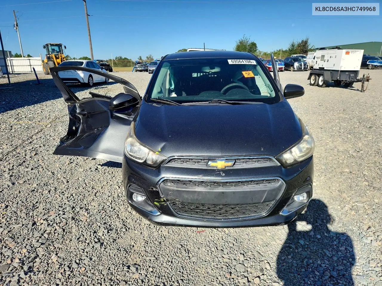 2017 CHEVROLET SPARK VIN KL8CD6SA3HC749968 — фото 5
