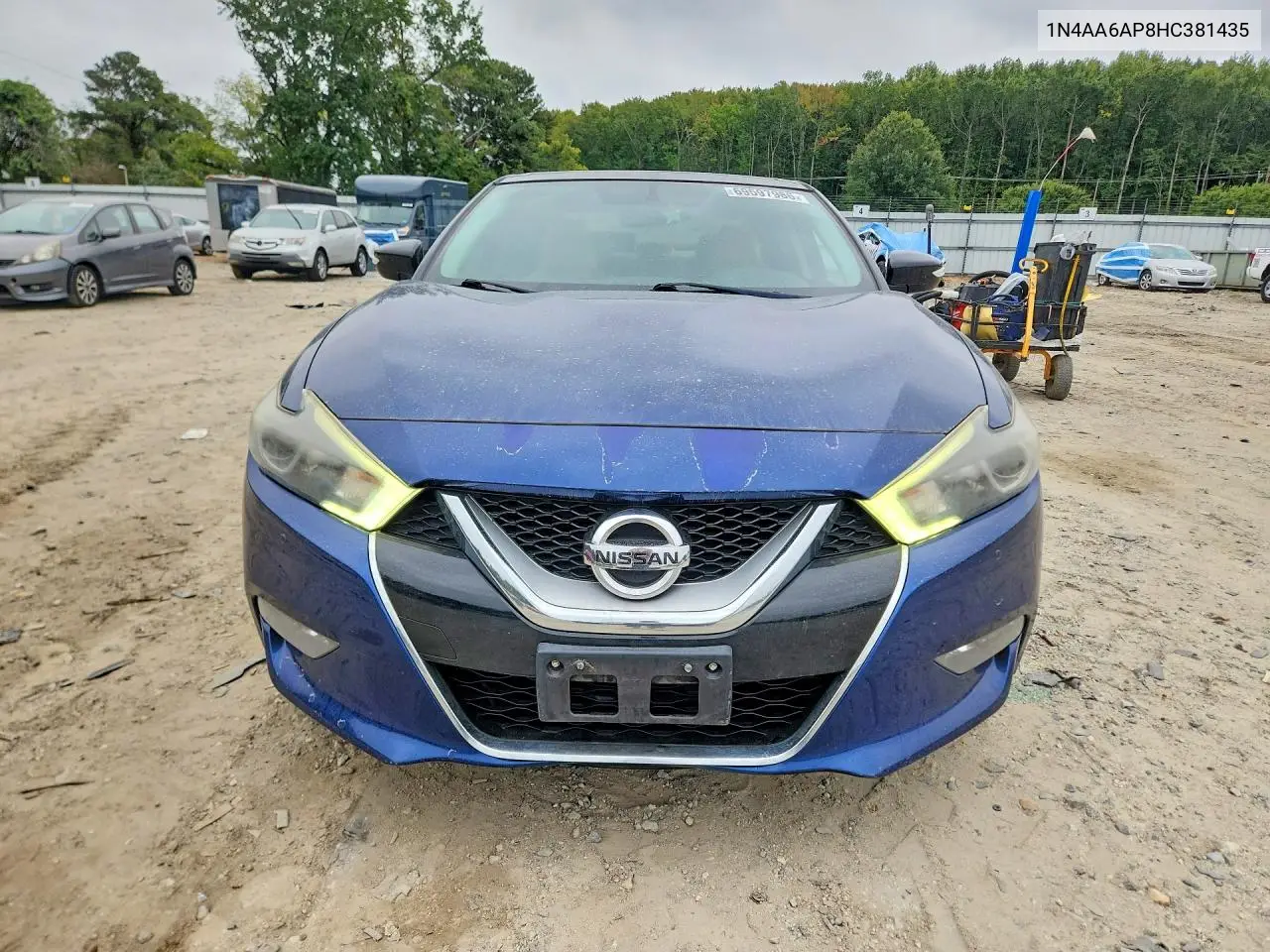 2017 NISSAN MAXIMA VIN 1N4AA6AP8HC381435 — фото 5