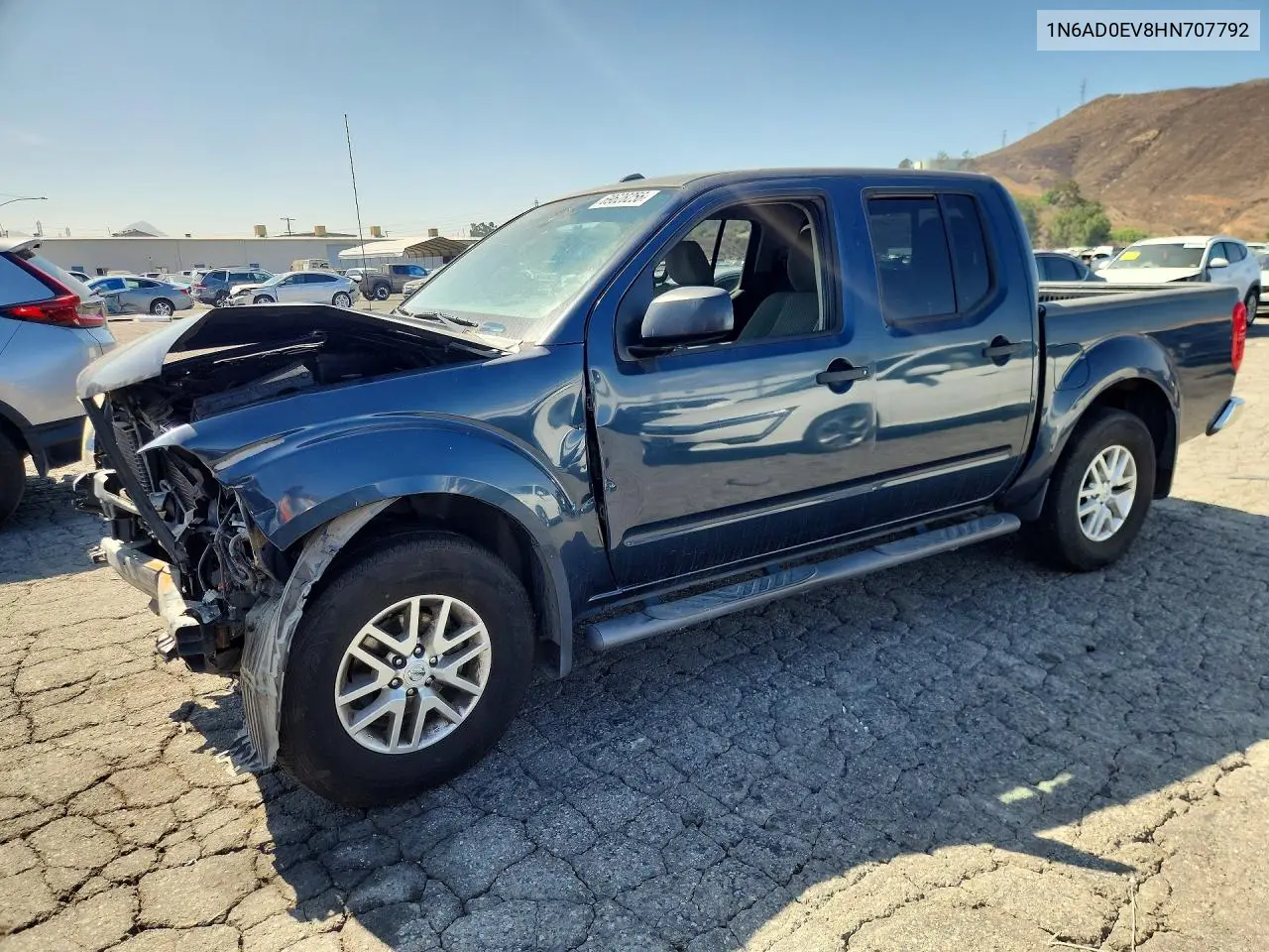 NISSAN NAVARA (FRONTIER) 2017, VIN 1N6AD0EV8HN707792