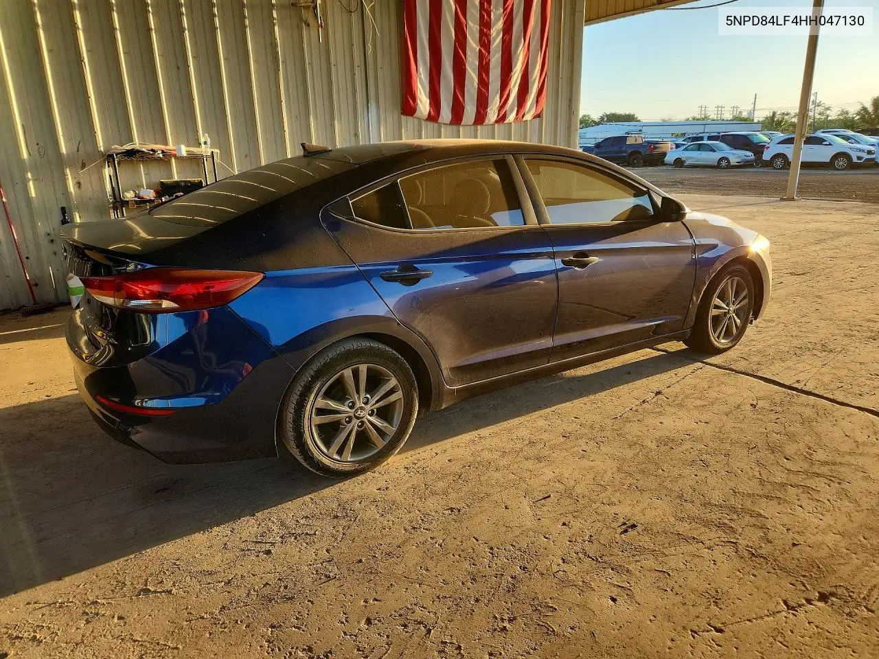 2017 HYUNDAI ELANTRA VIN 5NPD84LF4HH047130 — фото 3