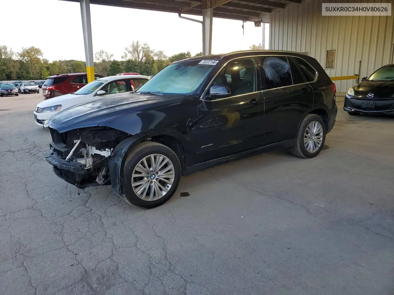 BMW X5 2017, VIN 5UXKR0C34H0V80626