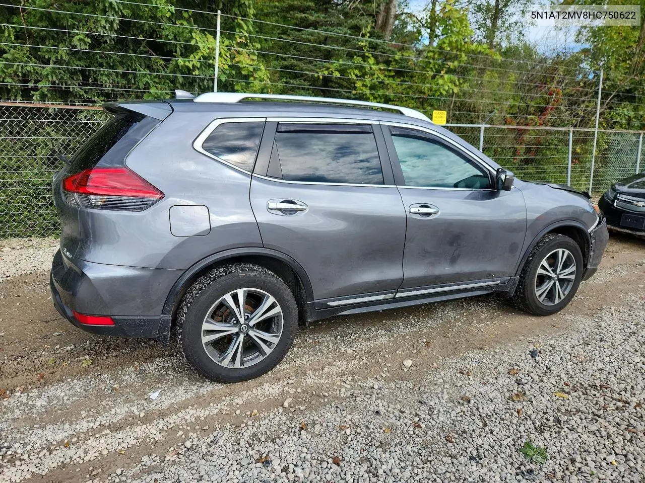 2017 NISSAN ROGUE VIN 5N1AT2MV8HC750622 — фото 3