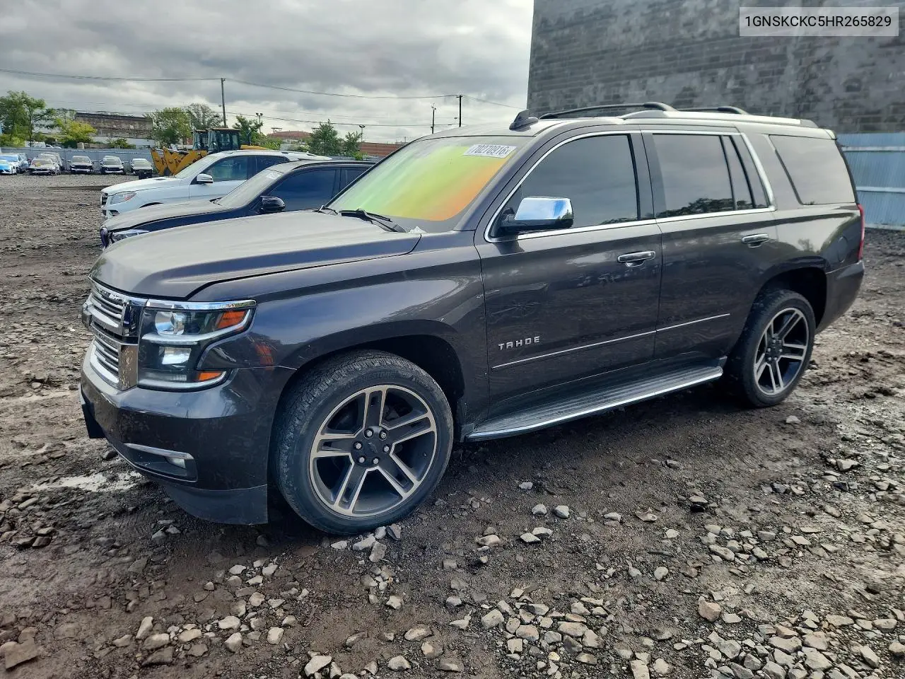 CHEVROLET TAHOE 2017, VIN 1GNSKCKC5HR265829