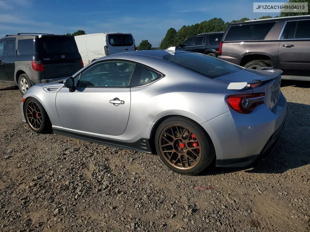 2017 SUBARU BRZ VIN JF1ZCAC16H9604013 — фото 2