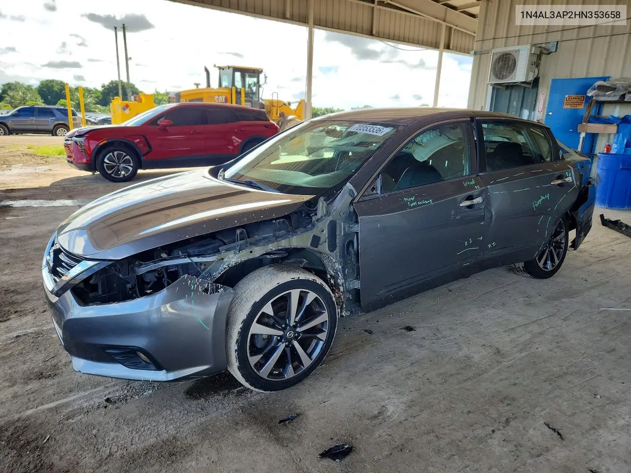 NISSAN ALTIMA 2017, VIN 1N4AL3AP2HN353658