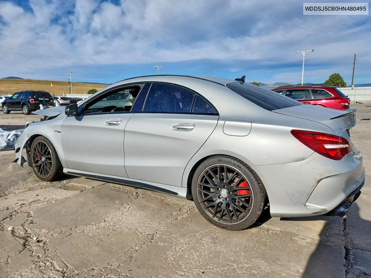 2017 MERCEDES CLA-KLASSE VIN WDDSJ5CB0HN480495 — фото 2
