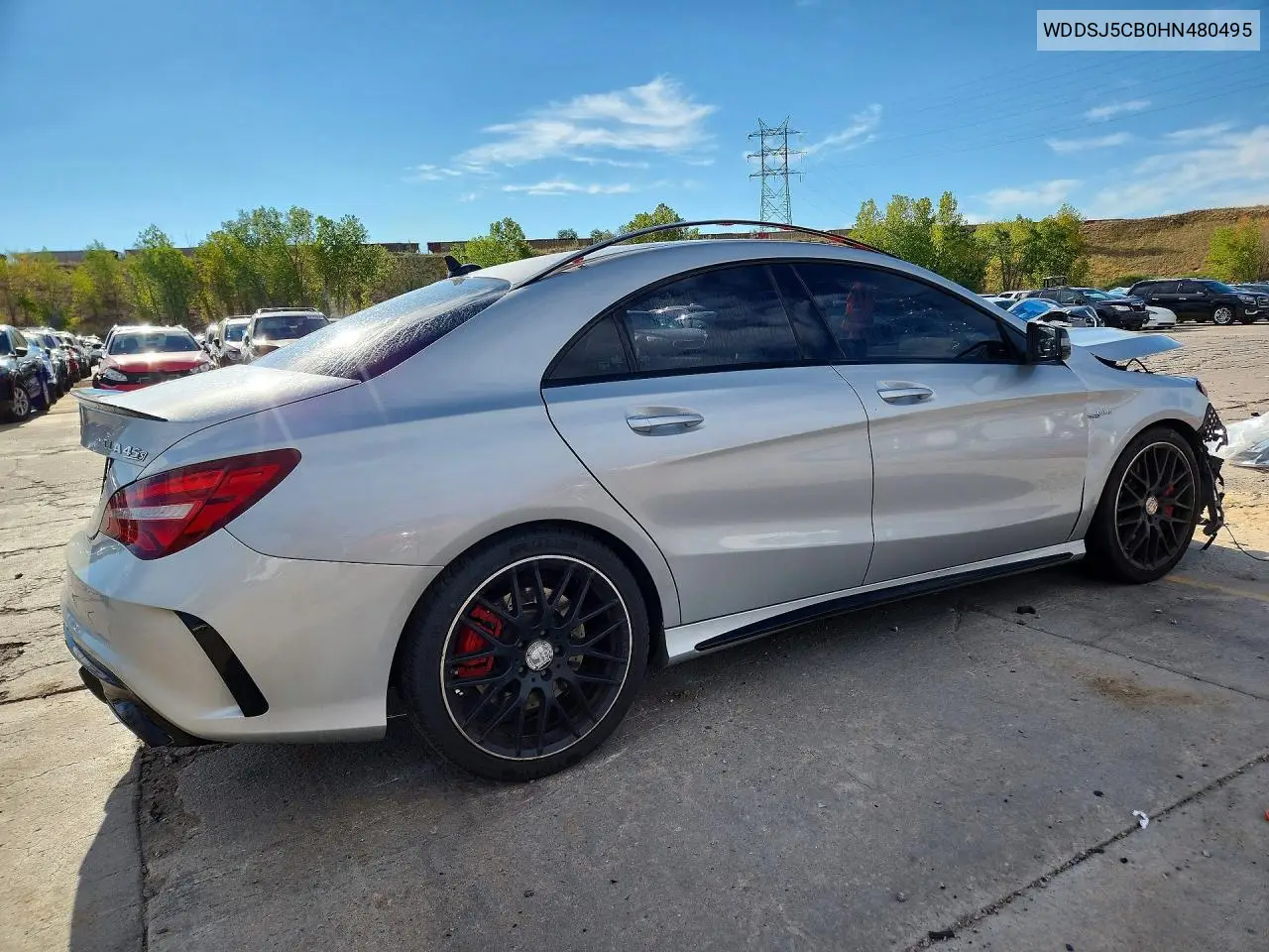 2017 MERCEDES CLA-KLASSE VIN WDDSJ5CB0HN480495 — фото 3
