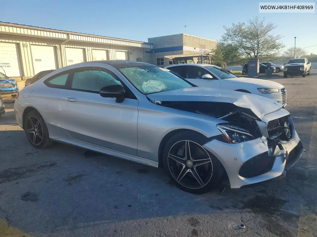 2017 MERCEDES C-KLASSE VIN WDDWJ4KB1HF408969 — фото 4