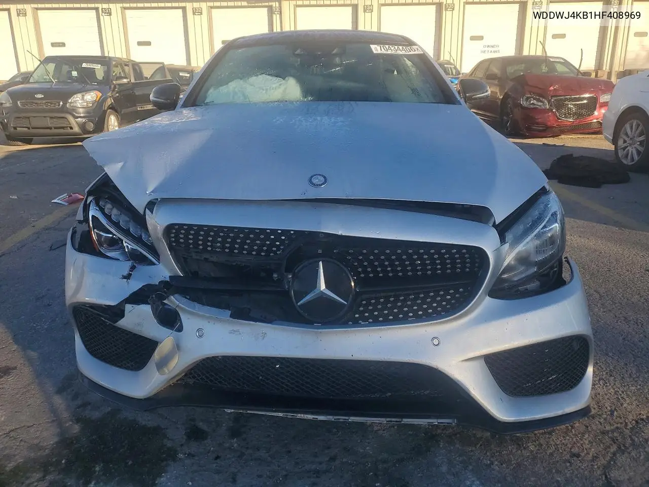 2017 MERCEDES C-KLASSE VIN WDDWJ4KB1HF408969 — фото 5