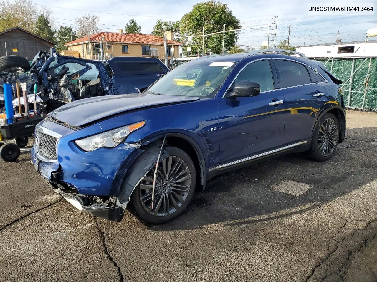 INFINITI QX70 2017, VIN JN8CS1MW6HM413464