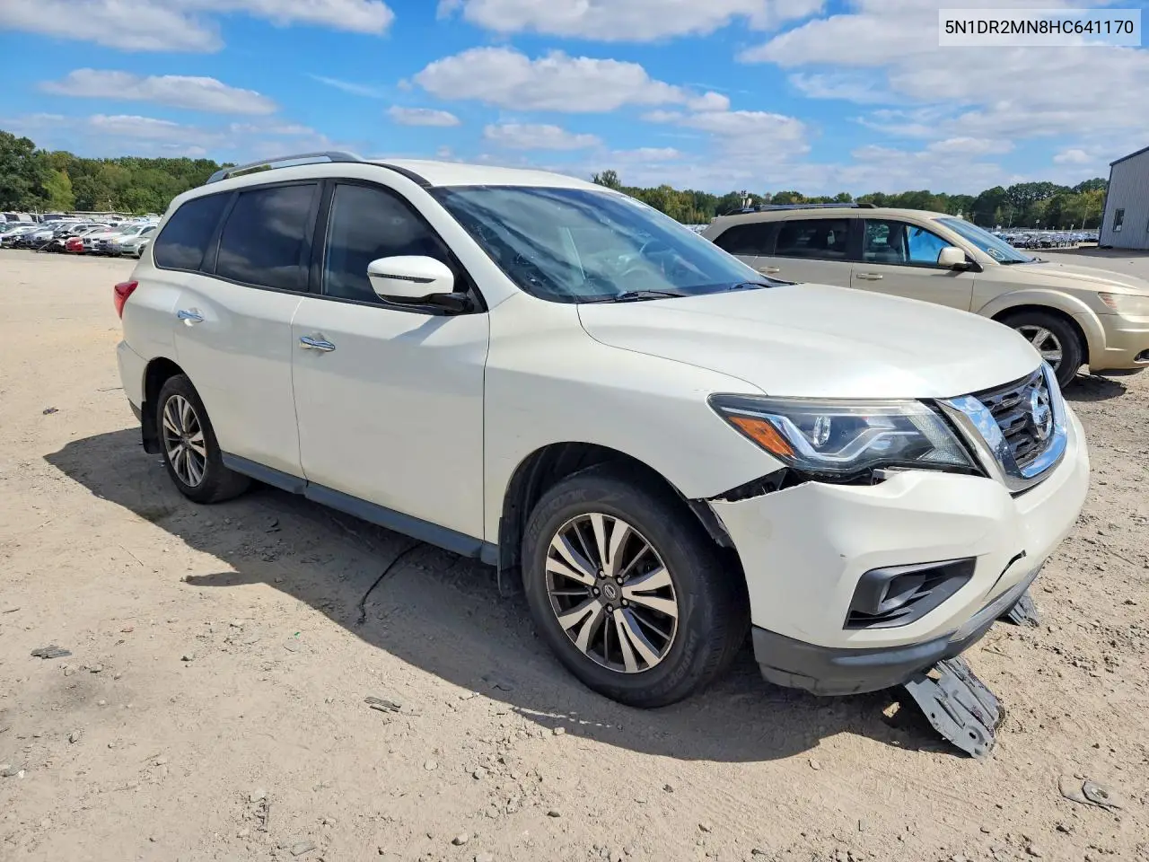 2017 NISSAN PATHFINDER VIN 5N1DR2MN8HC641170 — фото 4