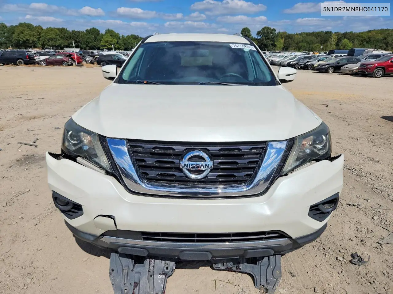 2017 NISSAN PATHFINDER VIN 5N1DR2MN8HC641170 — фото 5