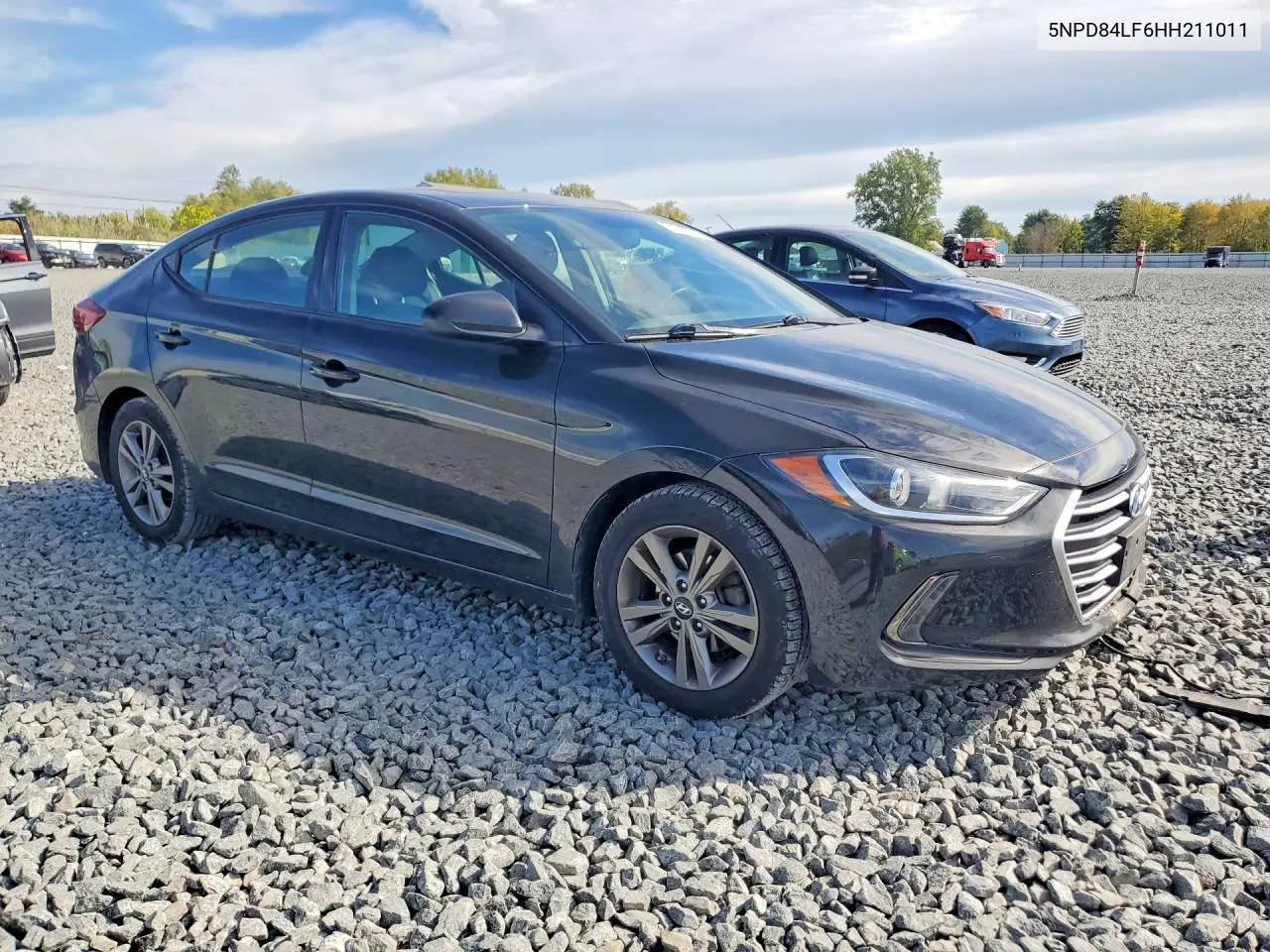 HYUNDAI ELANTRA 2017, VIN 5NPD84LF6HH211011