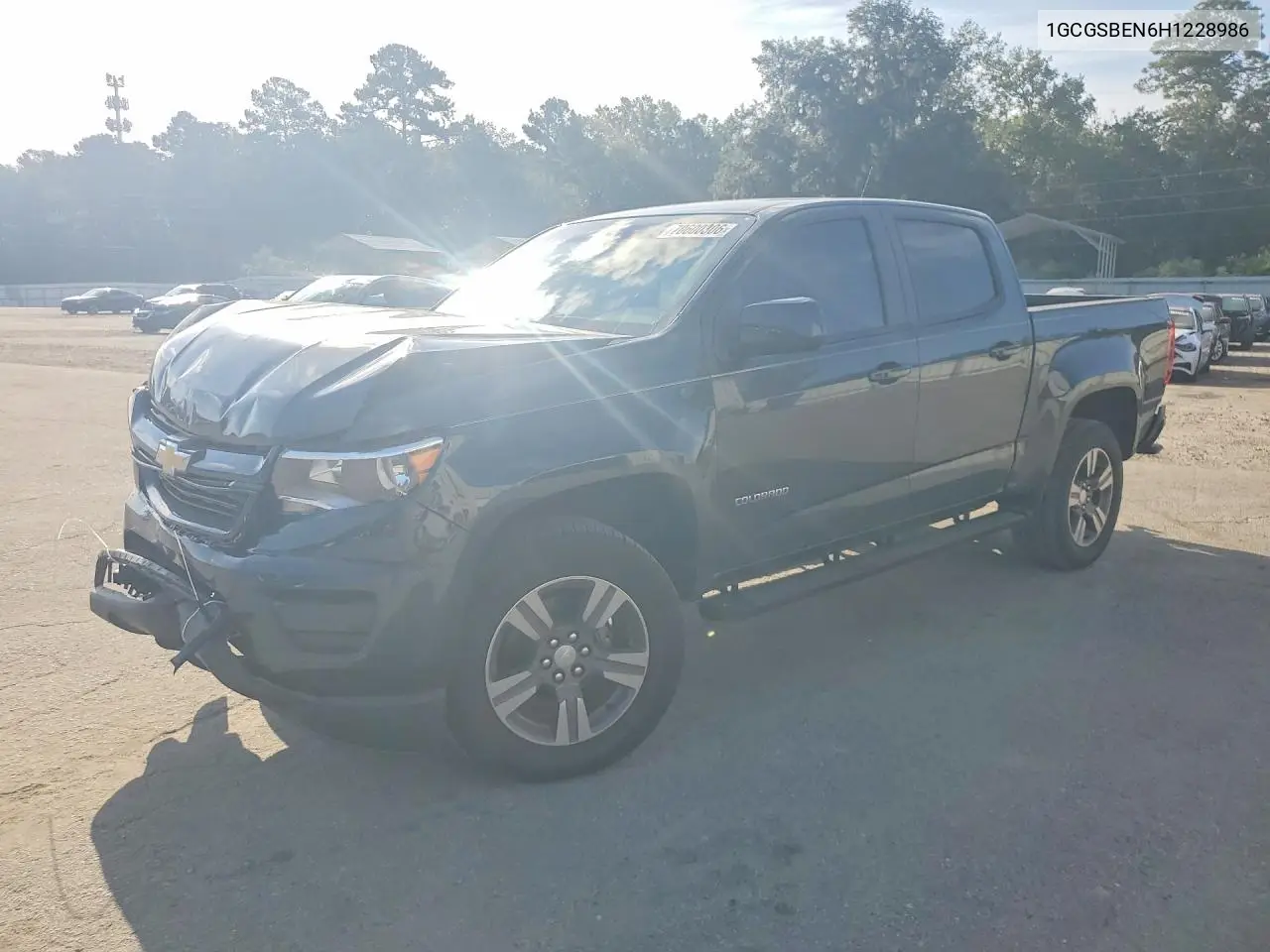 2017 CHEVROLET COLORADO VIN 1GCGSBEN6H1228986 — фото 5