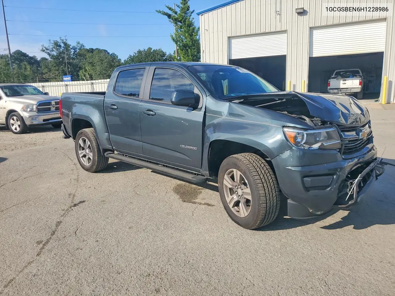 2017 CHEVROLET COLORADO VIN 1GCGSBEN6H1228986 — фото 3