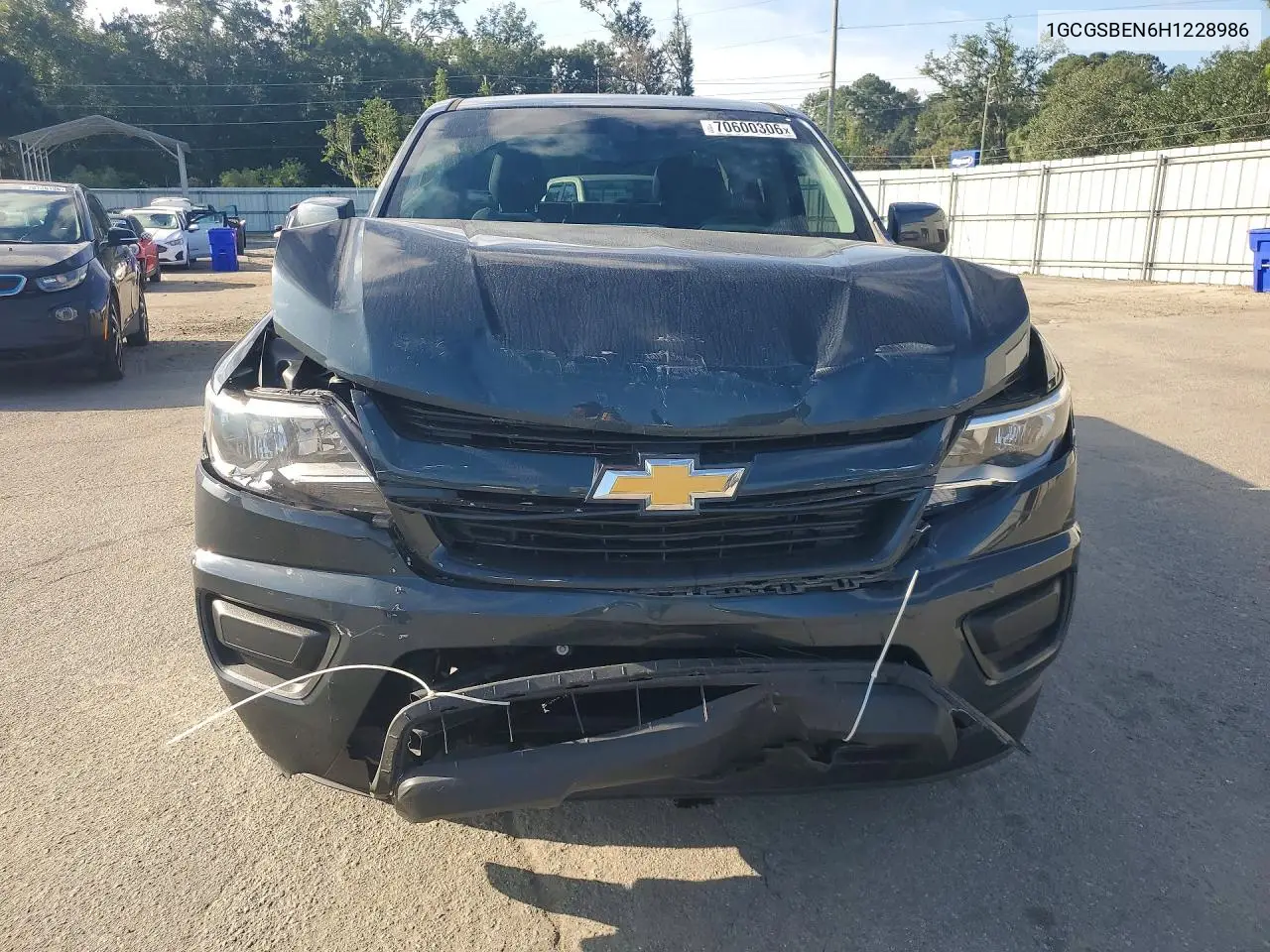 2017 CHEVROLET COLORADO VIN 1GCGSBEN6H1228986 — фото 4