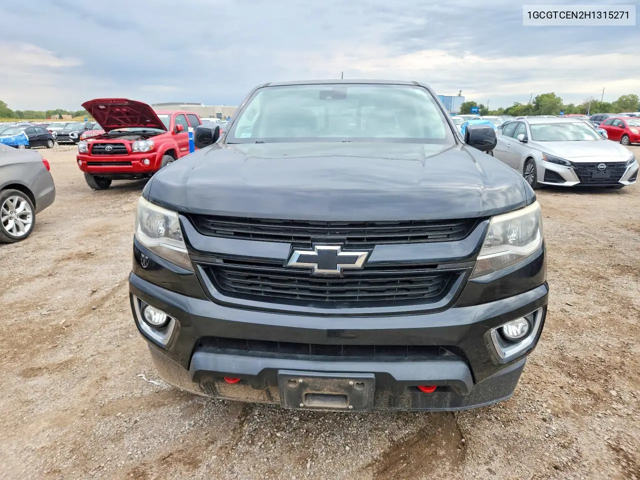 2017 CHEVROLET COLORADO VIN 1GCGTCEN2H1315271 — фото 5