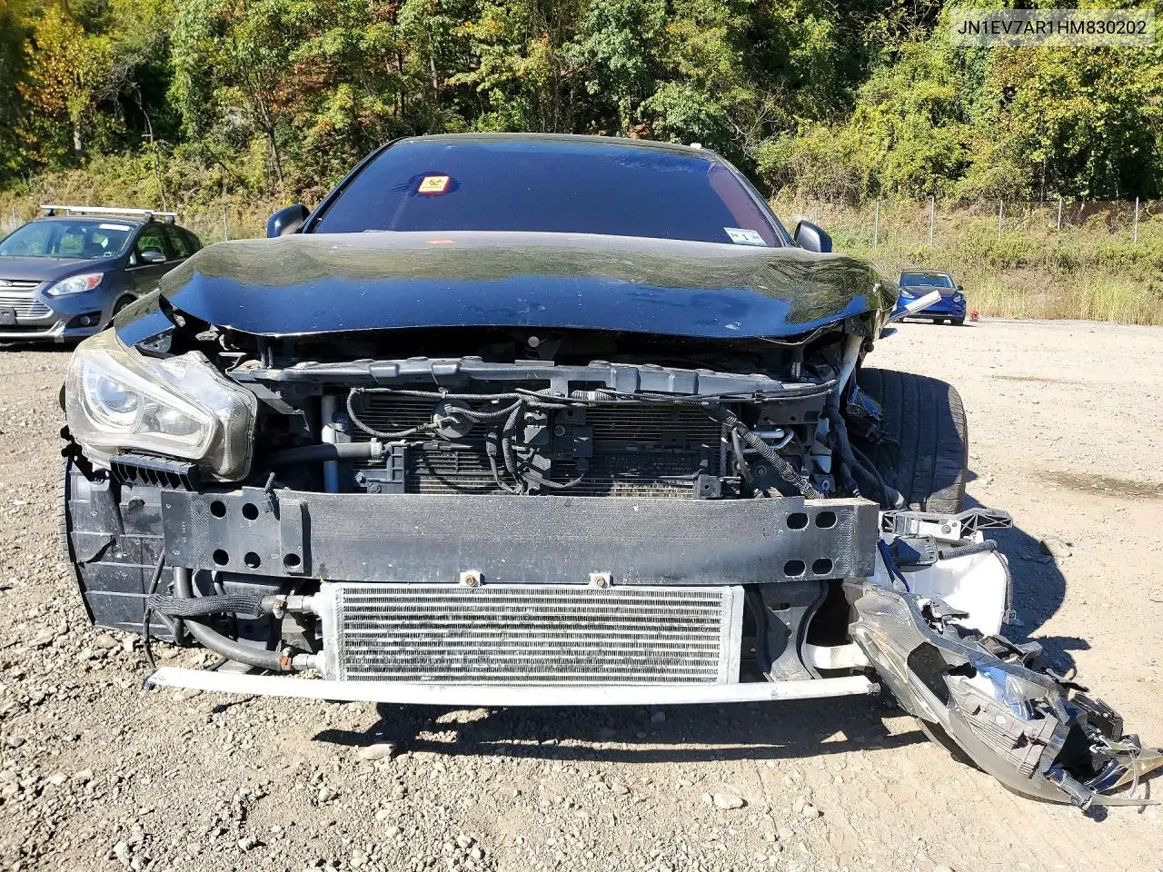 INFINITI Q50 2017, VIN JN1EV7AR1HM830202