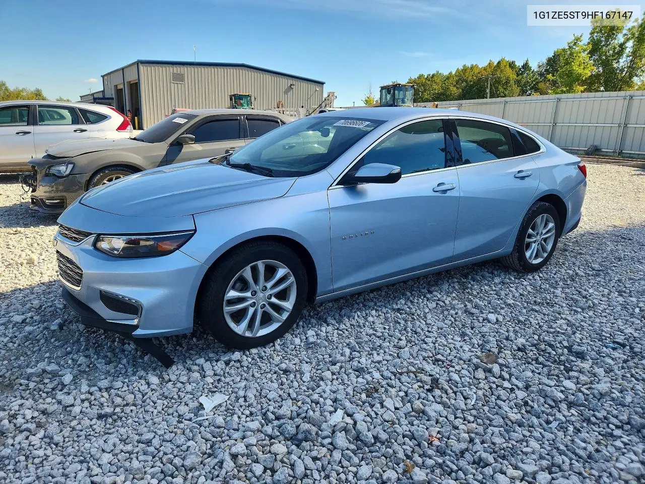 CHEVROLET MALIBU 2017, VIN 1G1ZE5ST9HF167147