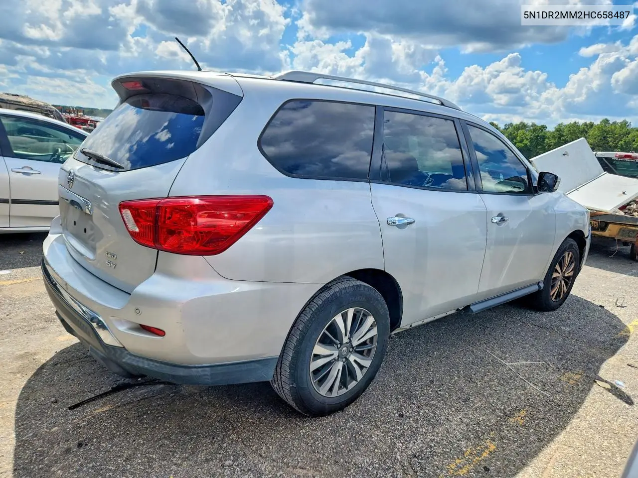 2017 NISSAN PATHFINDER VIN 5N1DR2MM2HC658487 — фото 3