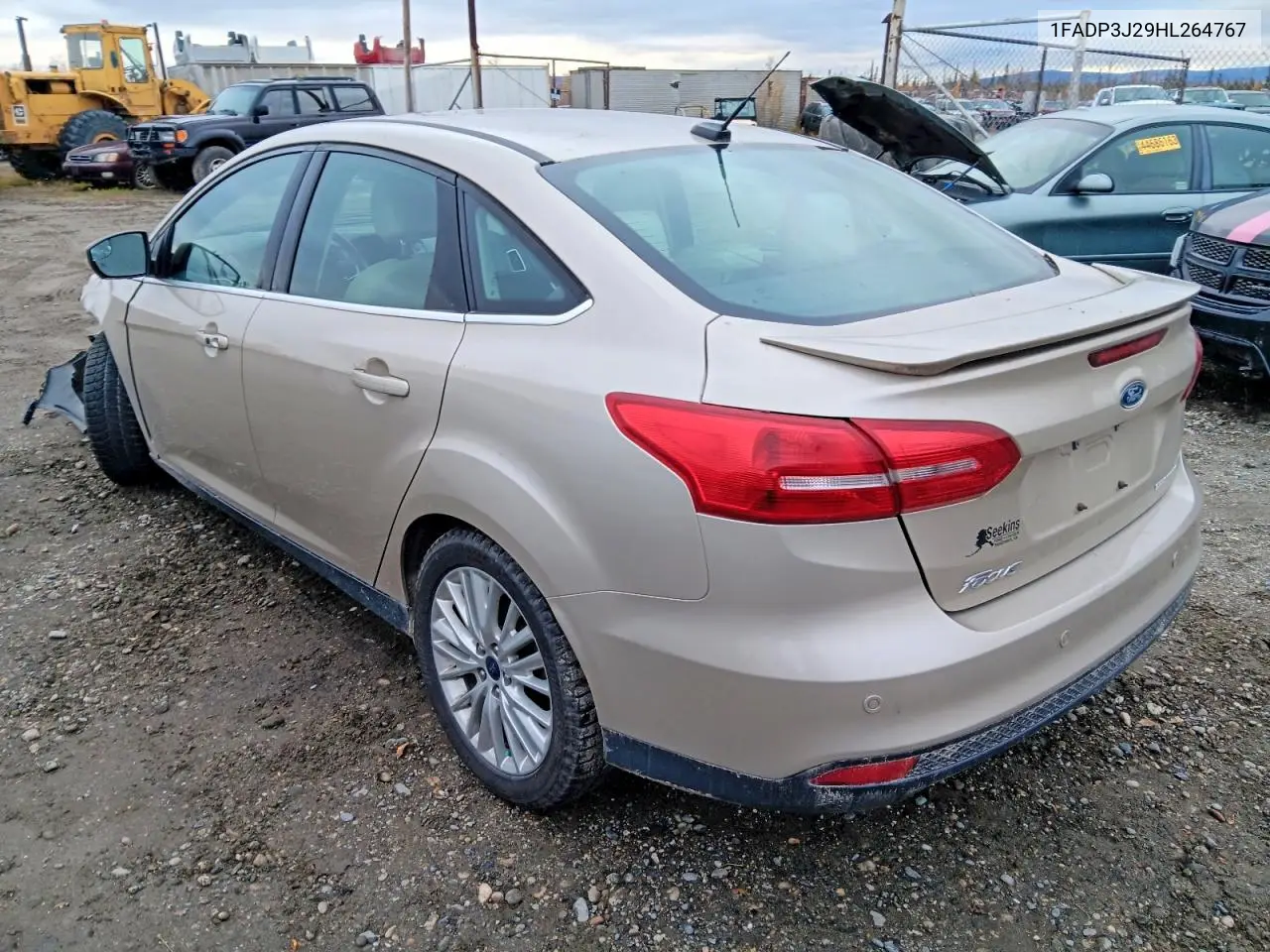2017 FORD FOCUS VIN 1FADP3J29HL264767 — фото 2