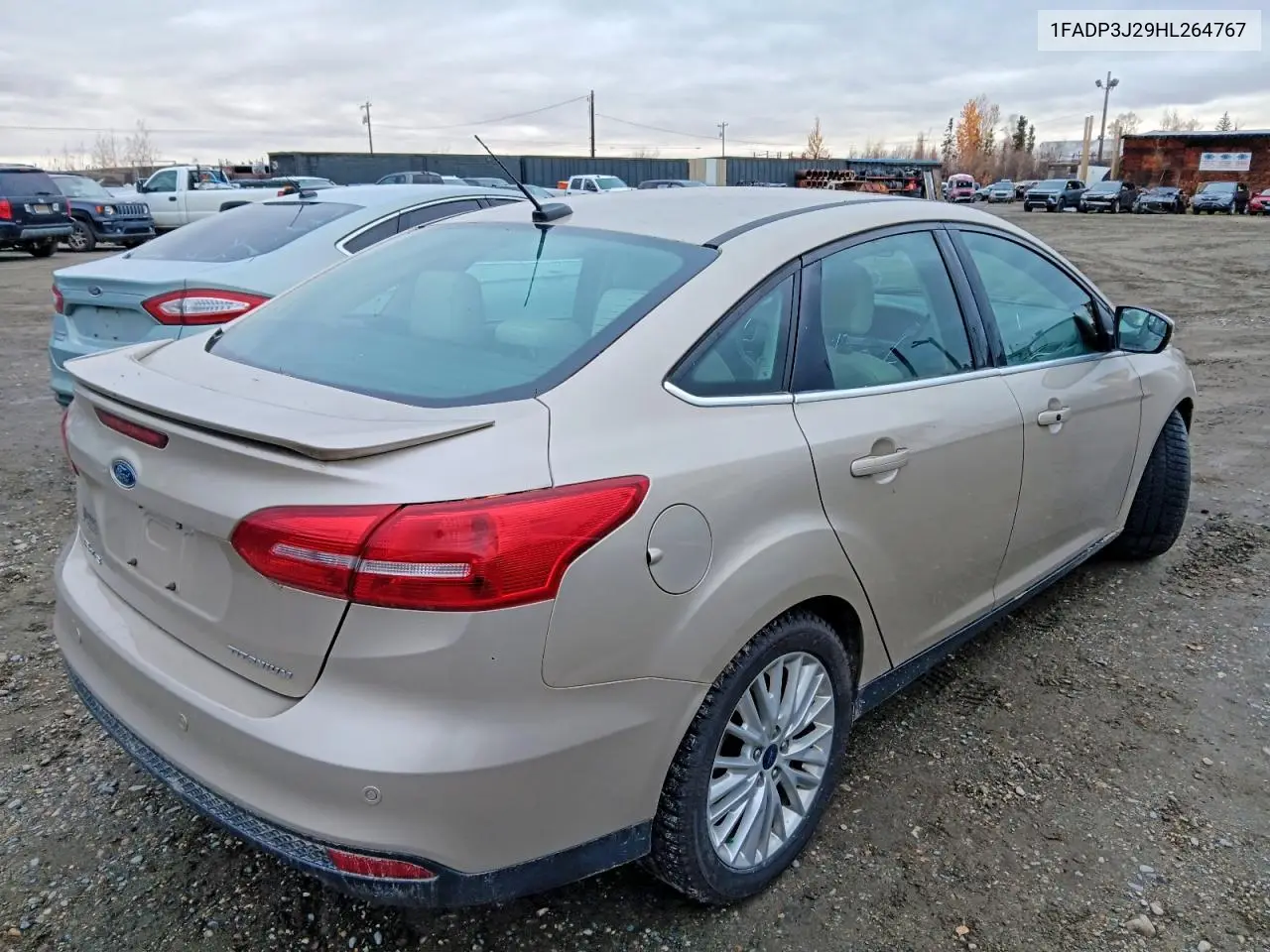 2017 FORD FOCUS VIN 1FADP3J29HL264767 — фото 3