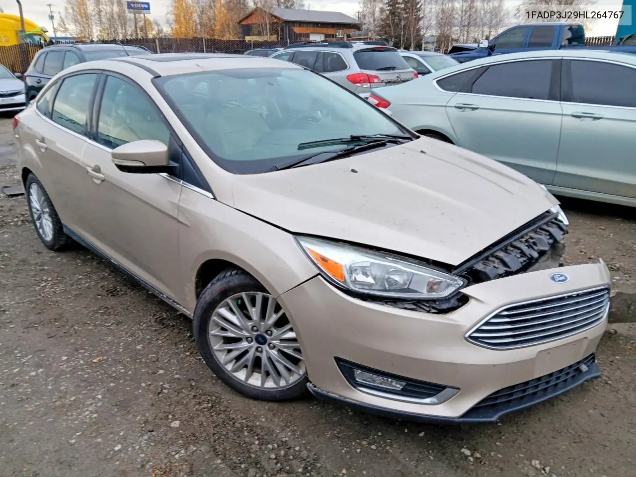 2017 FORD FOCUS VIN 1FADP3J29HL264767 — фото 4