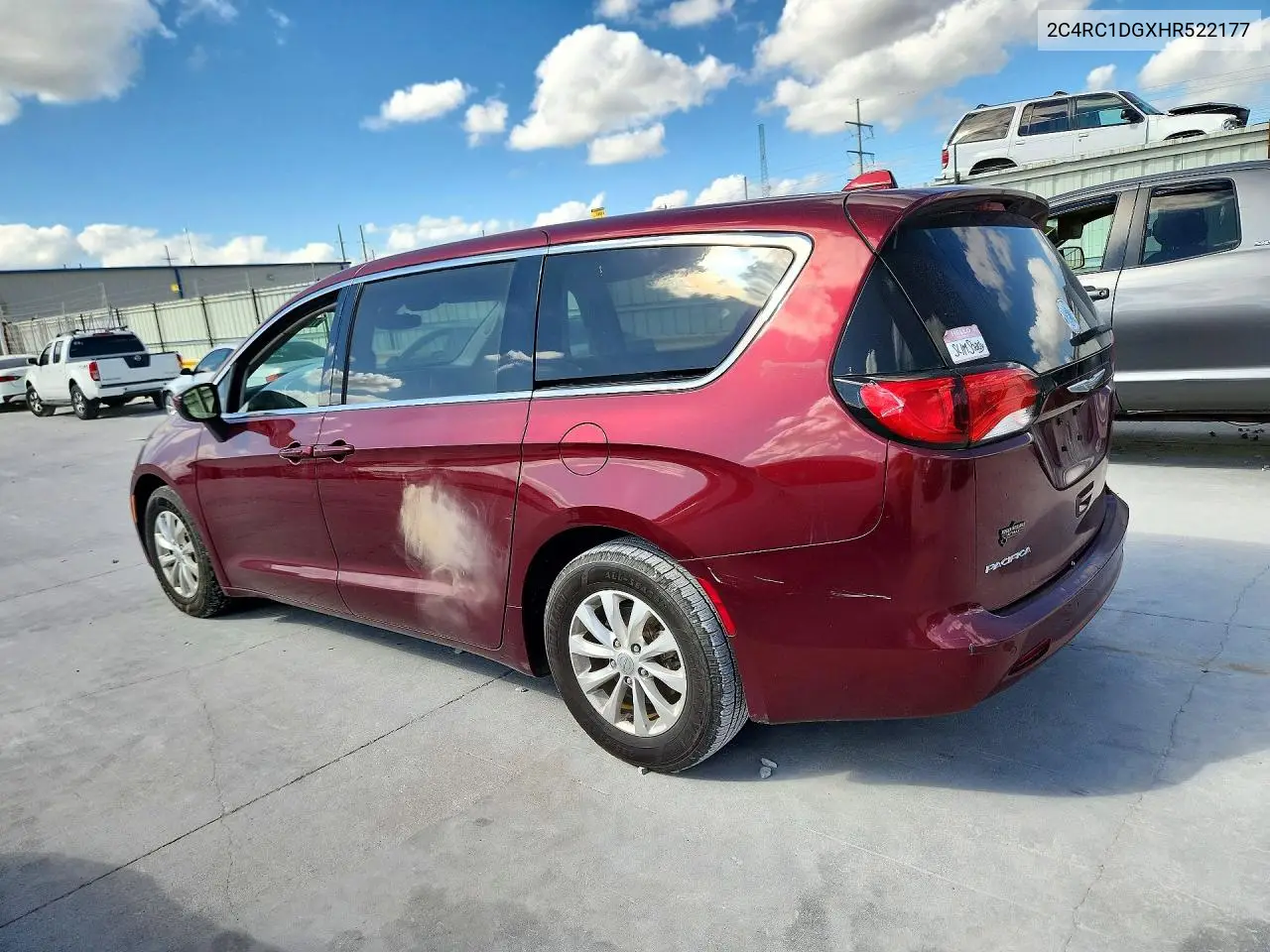 2017 CHRYSLER PACIFICA VIN 2C4RC1DGXHR522177 — фото 2