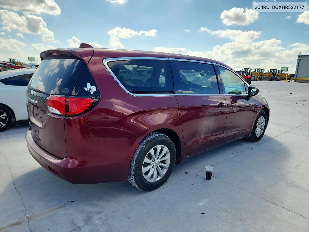 2017 CHRYSLER PACIFICA VIN 2C4RC1DGXHR522177 — фото 3
