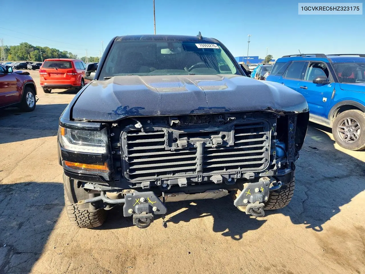 2017 CHEVROLET SILVERADO VIN 1GCVKREC6HZ323175 — фото 5