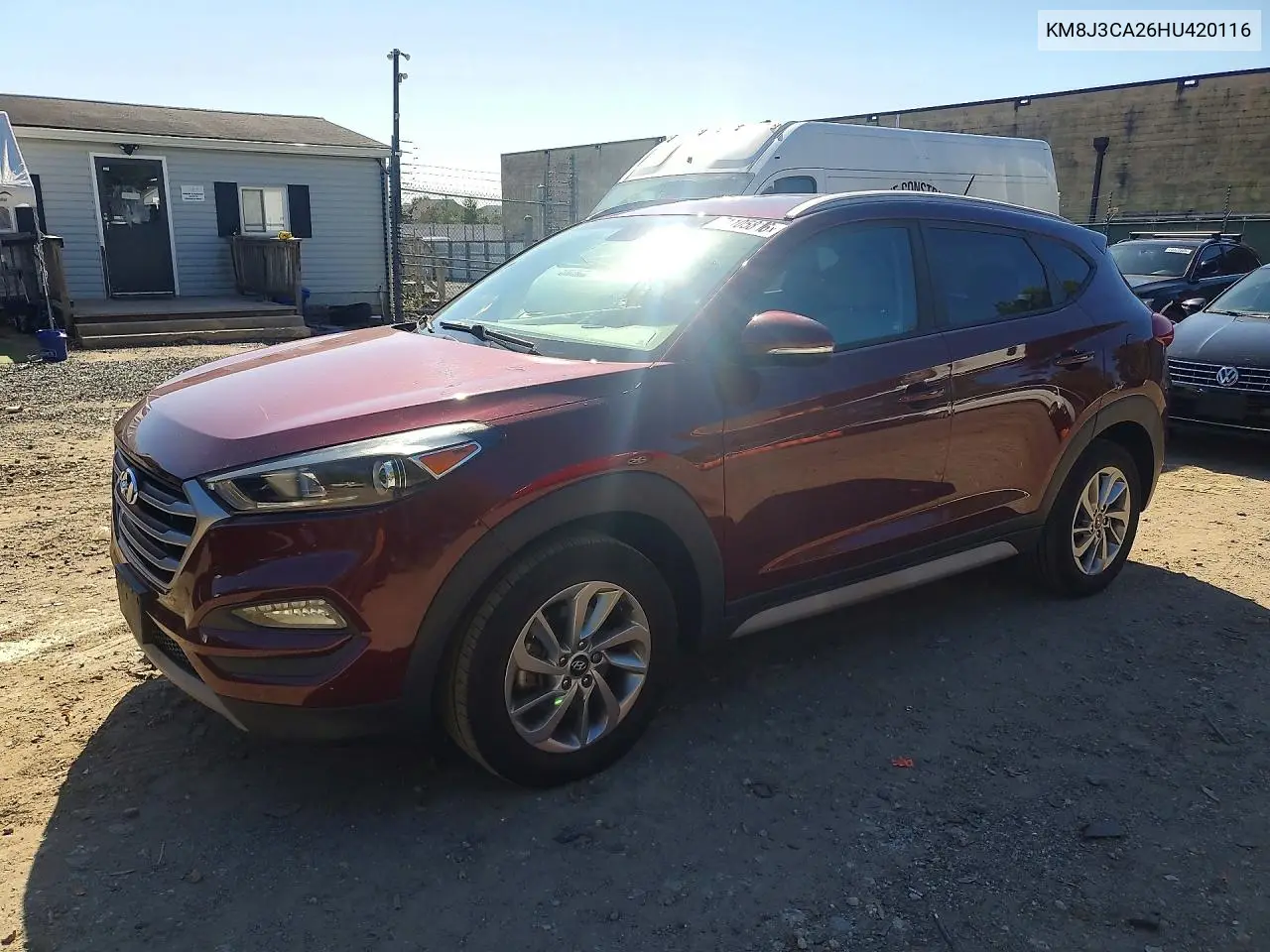 HYUNDAI TUCSON 2017, VIN KM8J3CA26HU420116
