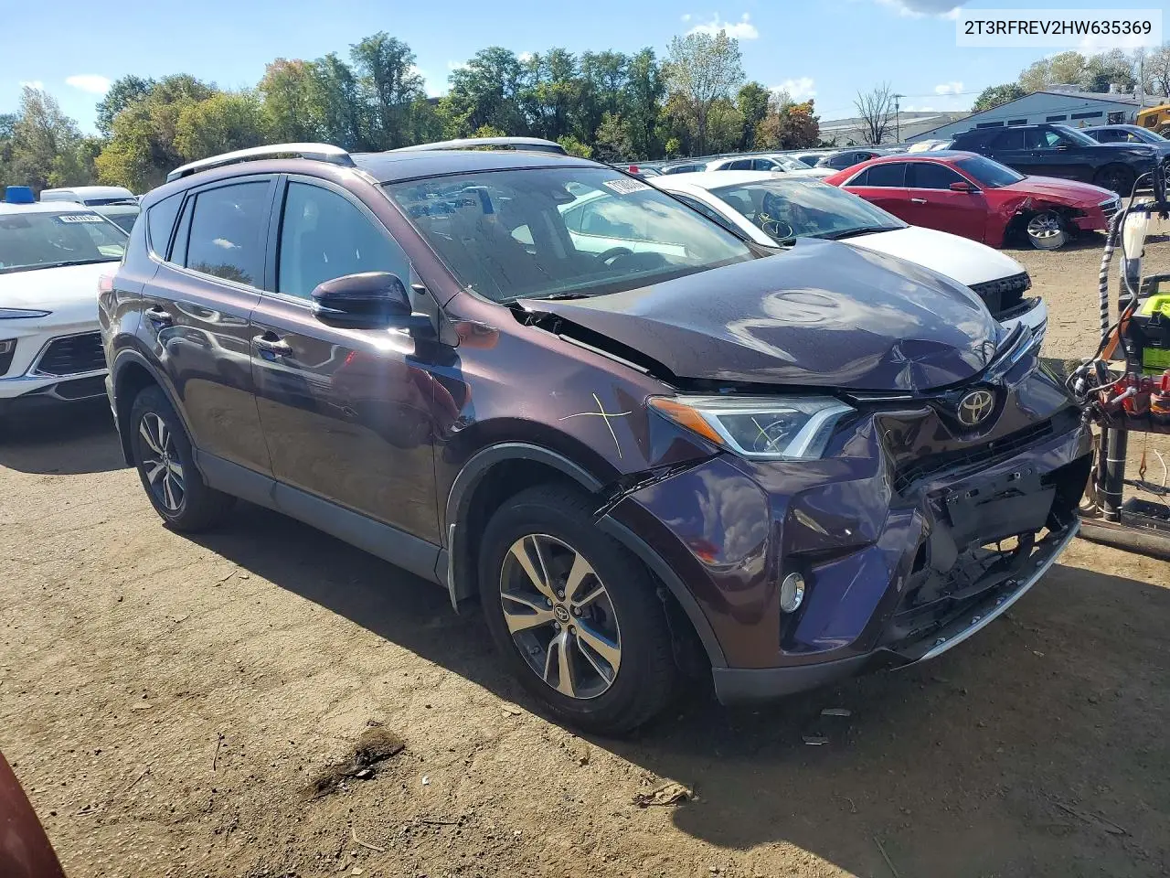 2017 TOYOTA RAV 4 VIN 2T3RFREV2HW635369 — фото 4