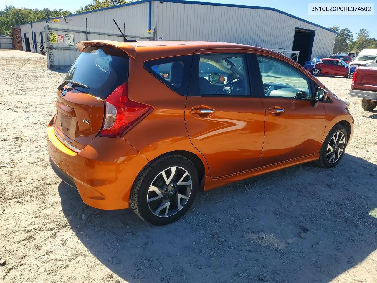 2017 NISSAN NOTE VIN 3N1CE2CP0HL374502 — фото 3