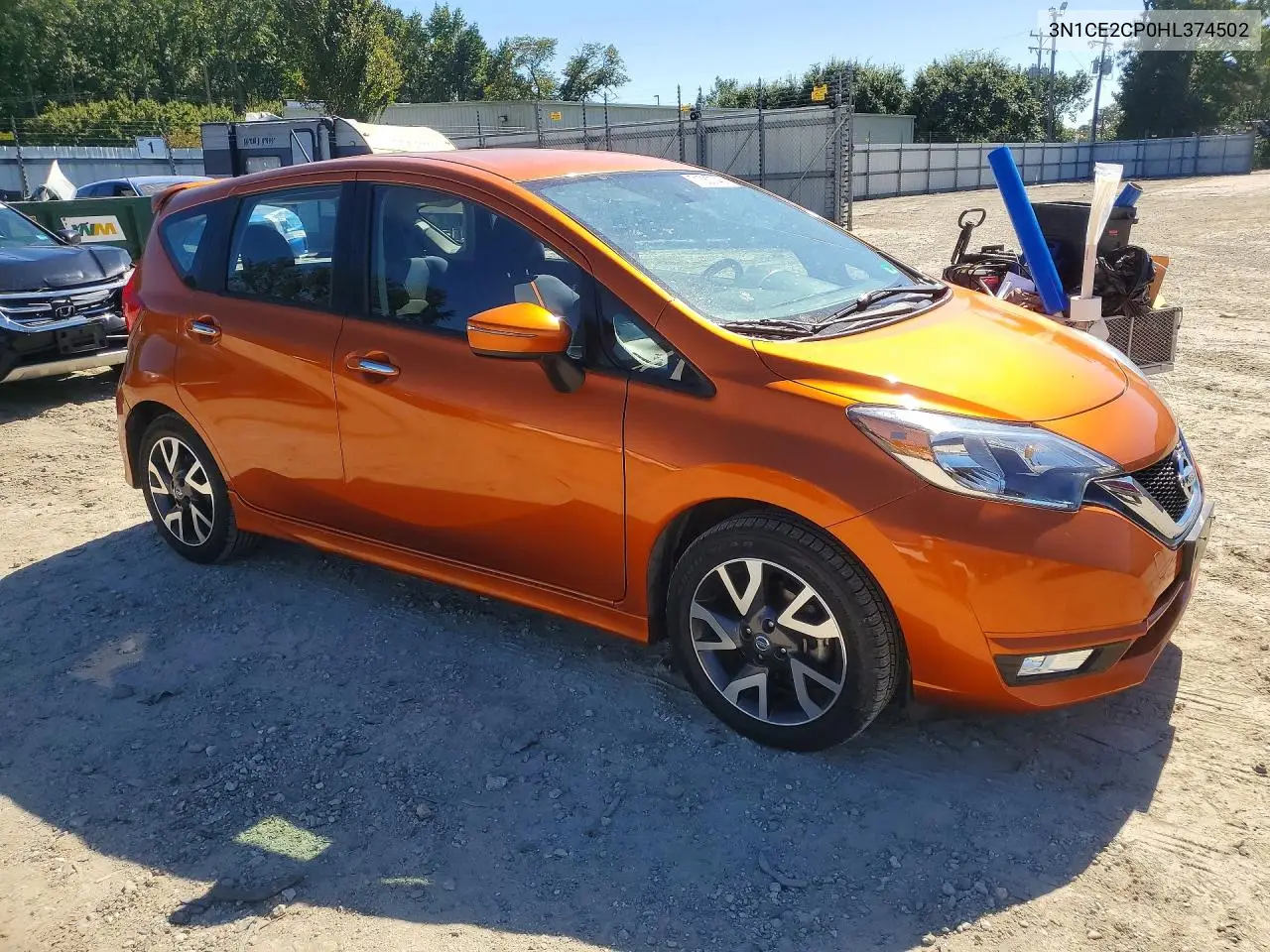 2017 NISSAN NOTE VIN 3N1CE2CP0HL374502 — фото 4