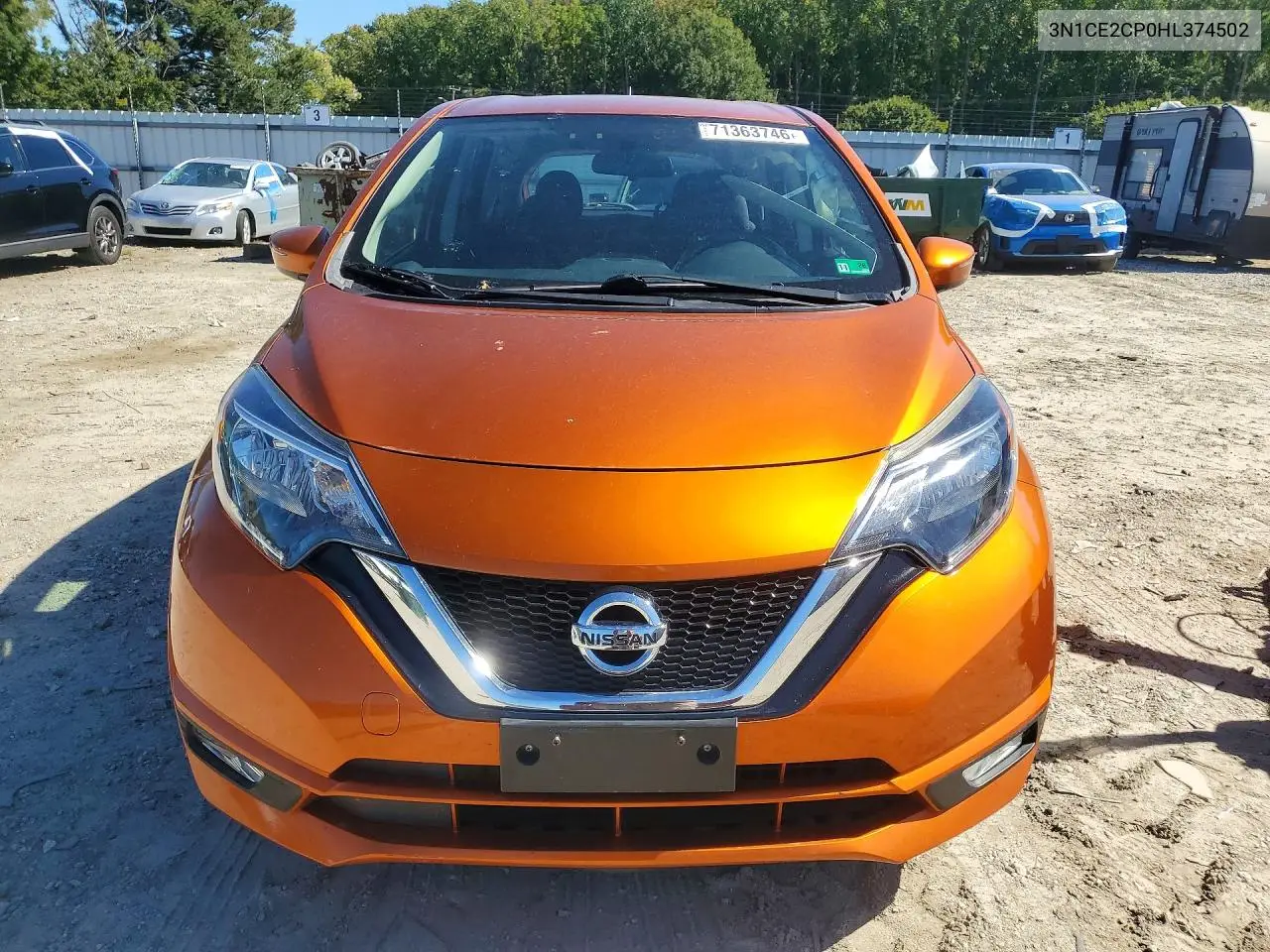 2017 NISSAN NOTE VIN 3N1CE2CP0HL374502 — фото 5