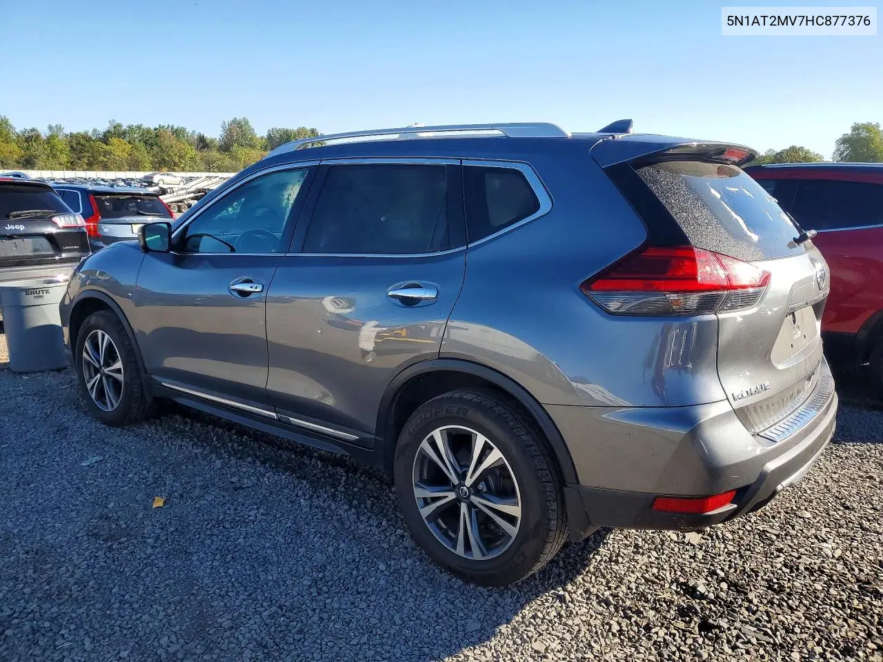 2017 NISSAN ROGUE VIN 5N1AT2MV7HC877376 — фото 2