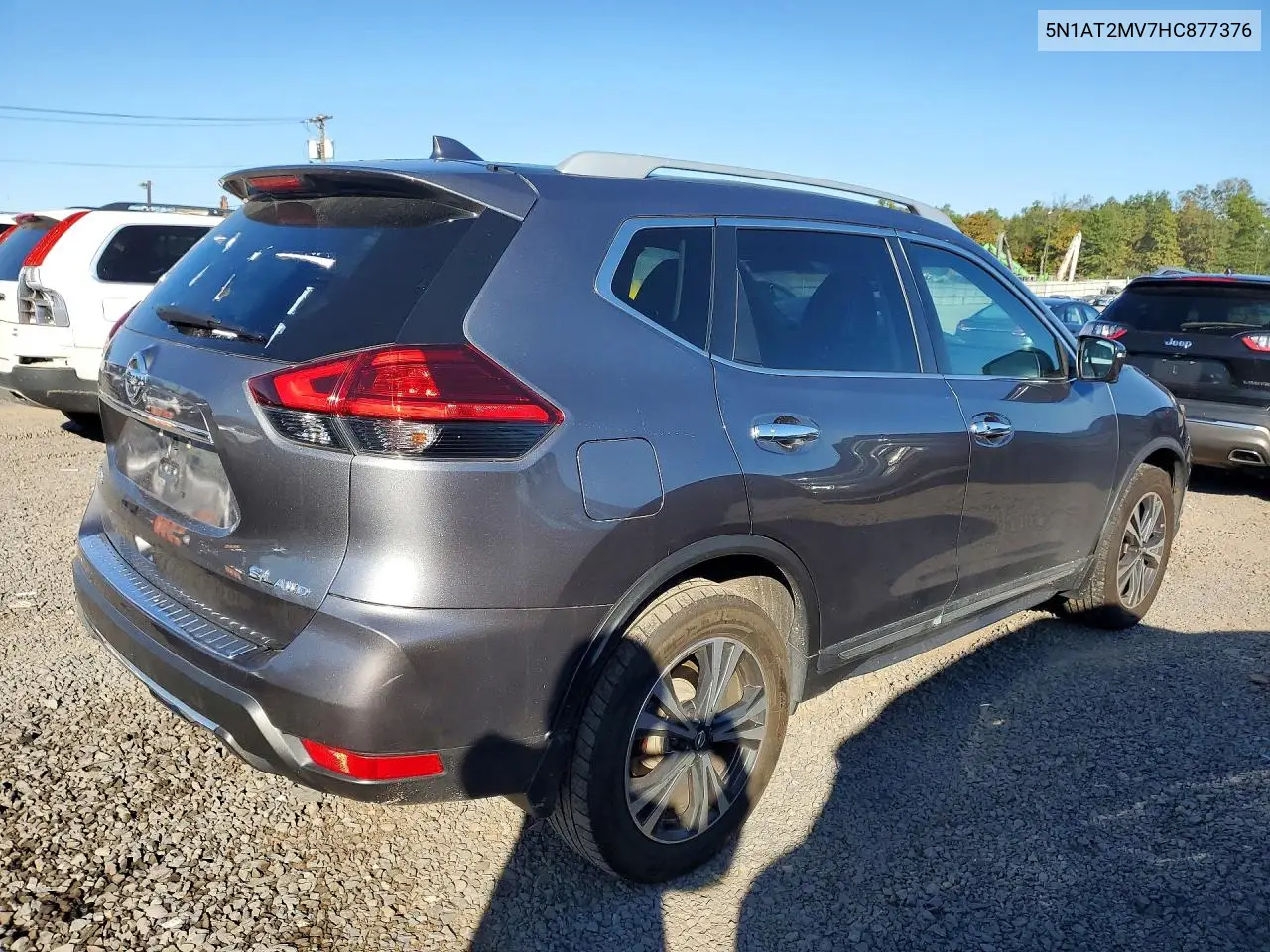 2017 NISSAN ROGUE VIN 5N1AT2MV7HC877376 — фото 3