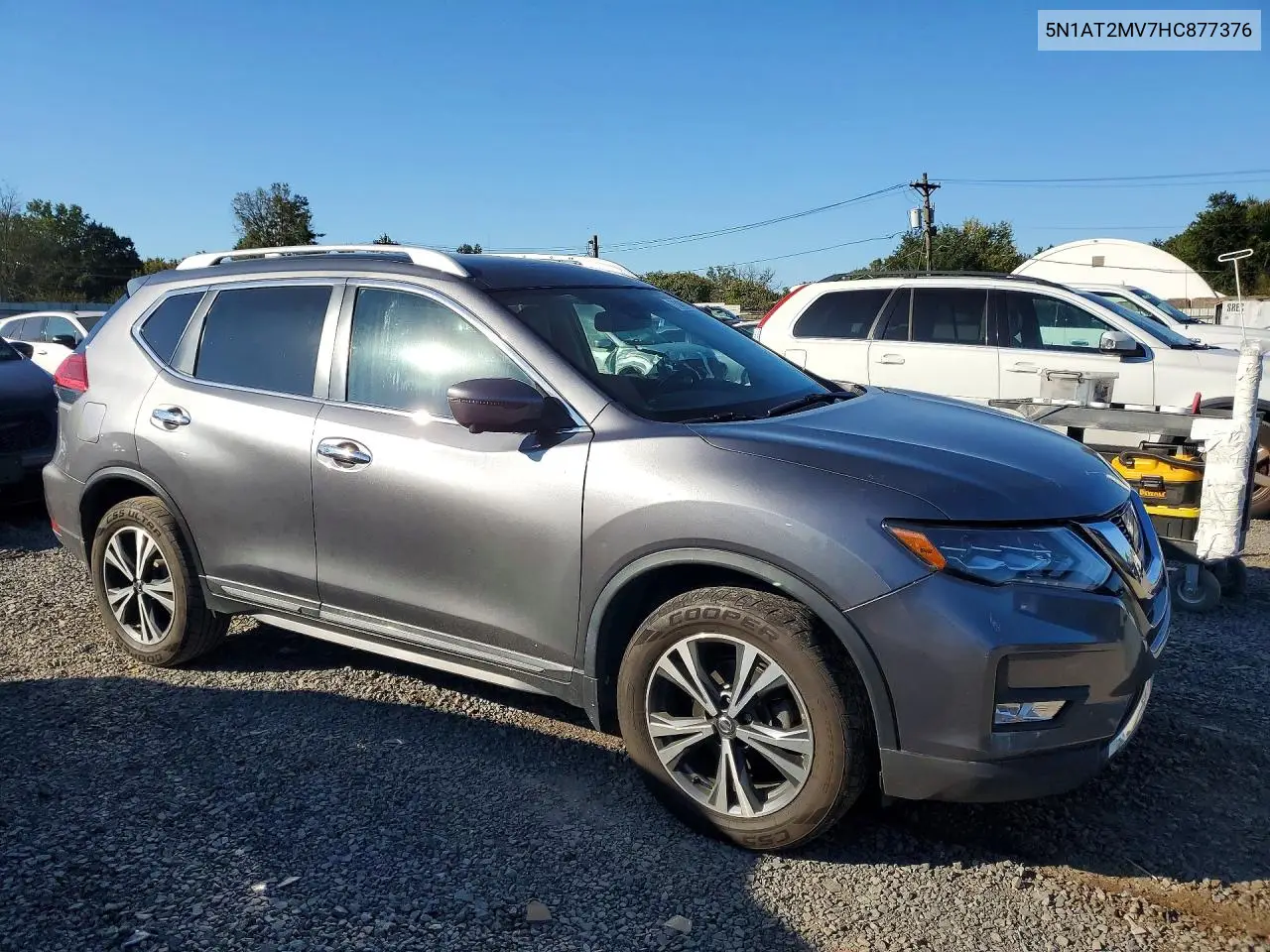 2017 NISSAN ROGUE VIN 5N1AT2MV7HC877376 — фото 4