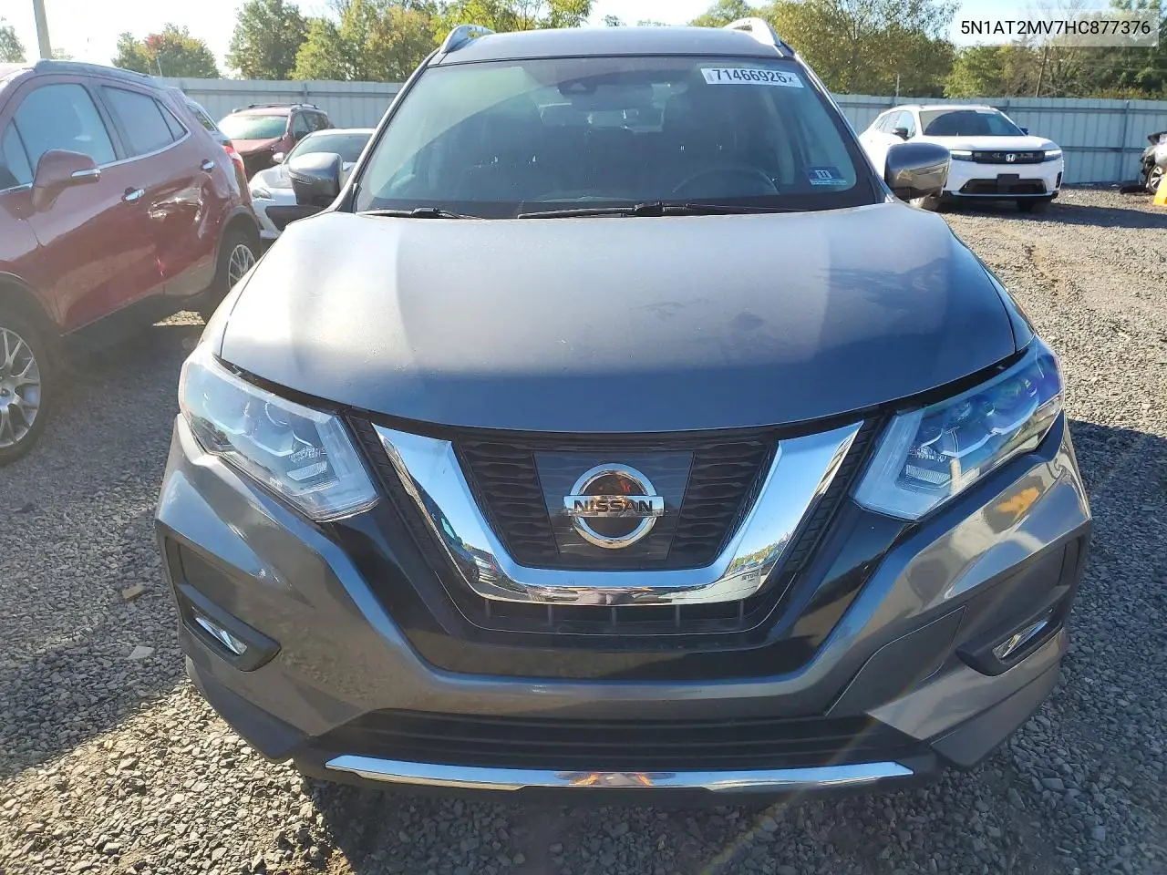 2017 NISSAN ROGUE VIN 5N1AT2MV7HC877376 — фото 5