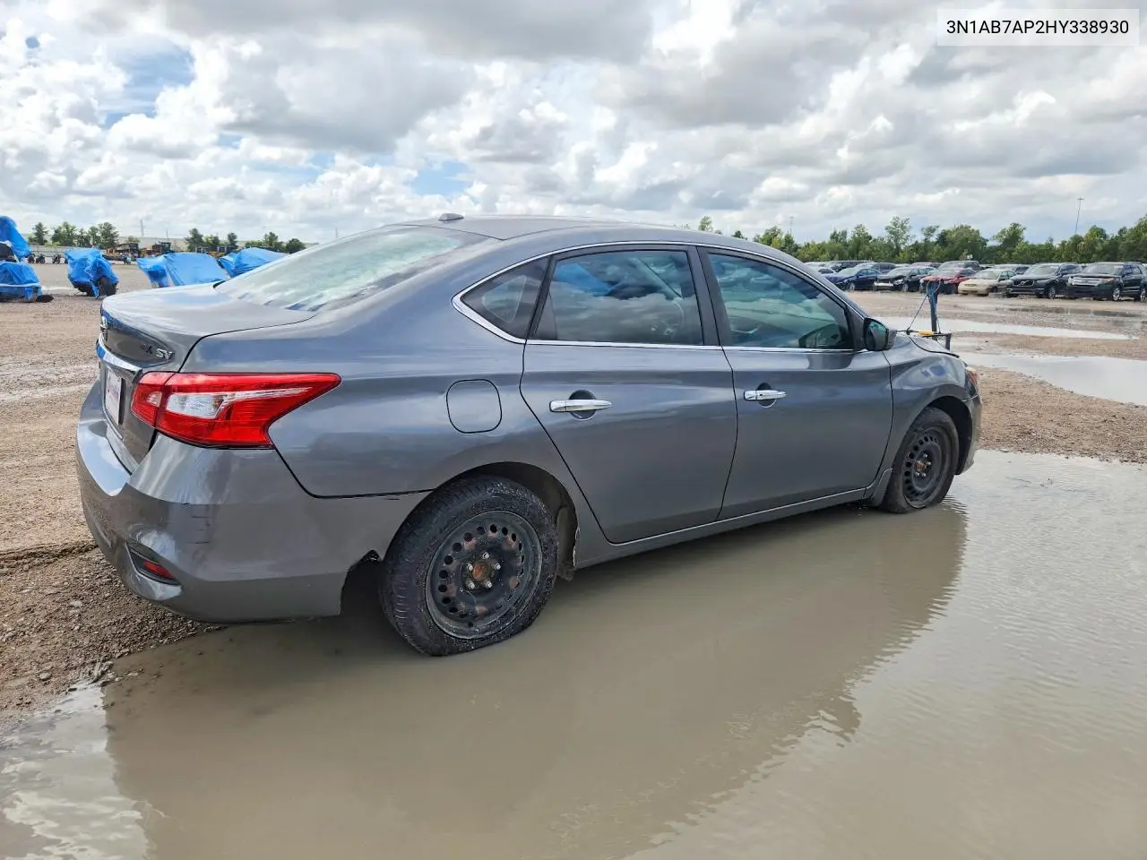 2017 NISSAN SENTRA VIN 3N1AB7AP2HY338930 — фото 3