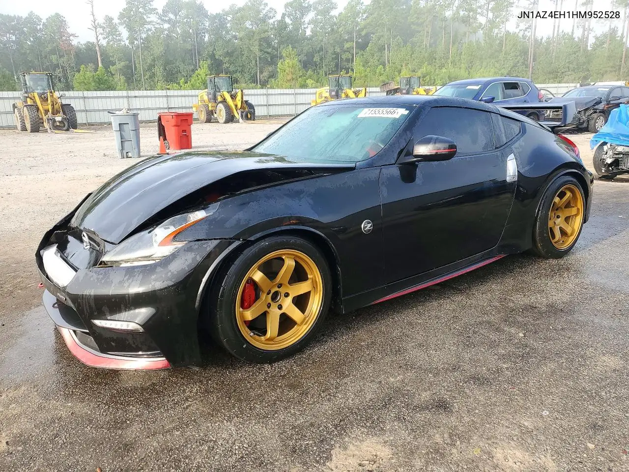 NISSAN 370Z 2017, VIN JN1AZ4EH1HM952528