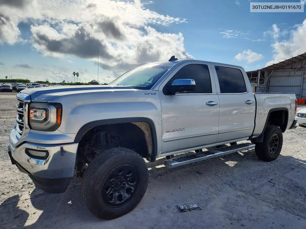 GMC SIERRA 2017, VIN 3GTU2NEJ8HG191670