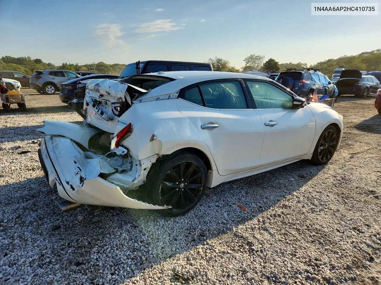 2017 NISSAN MAXIMA VIN 1N4AA6AP2HC410735 — фото 3