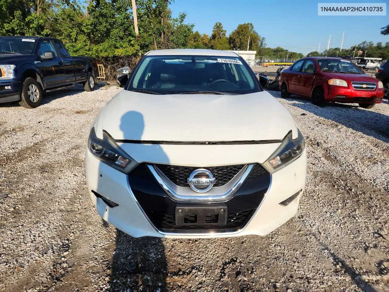 2017 NISSAN MAXIMA VIN 1N4AA6AP2HC410735 — фото 5