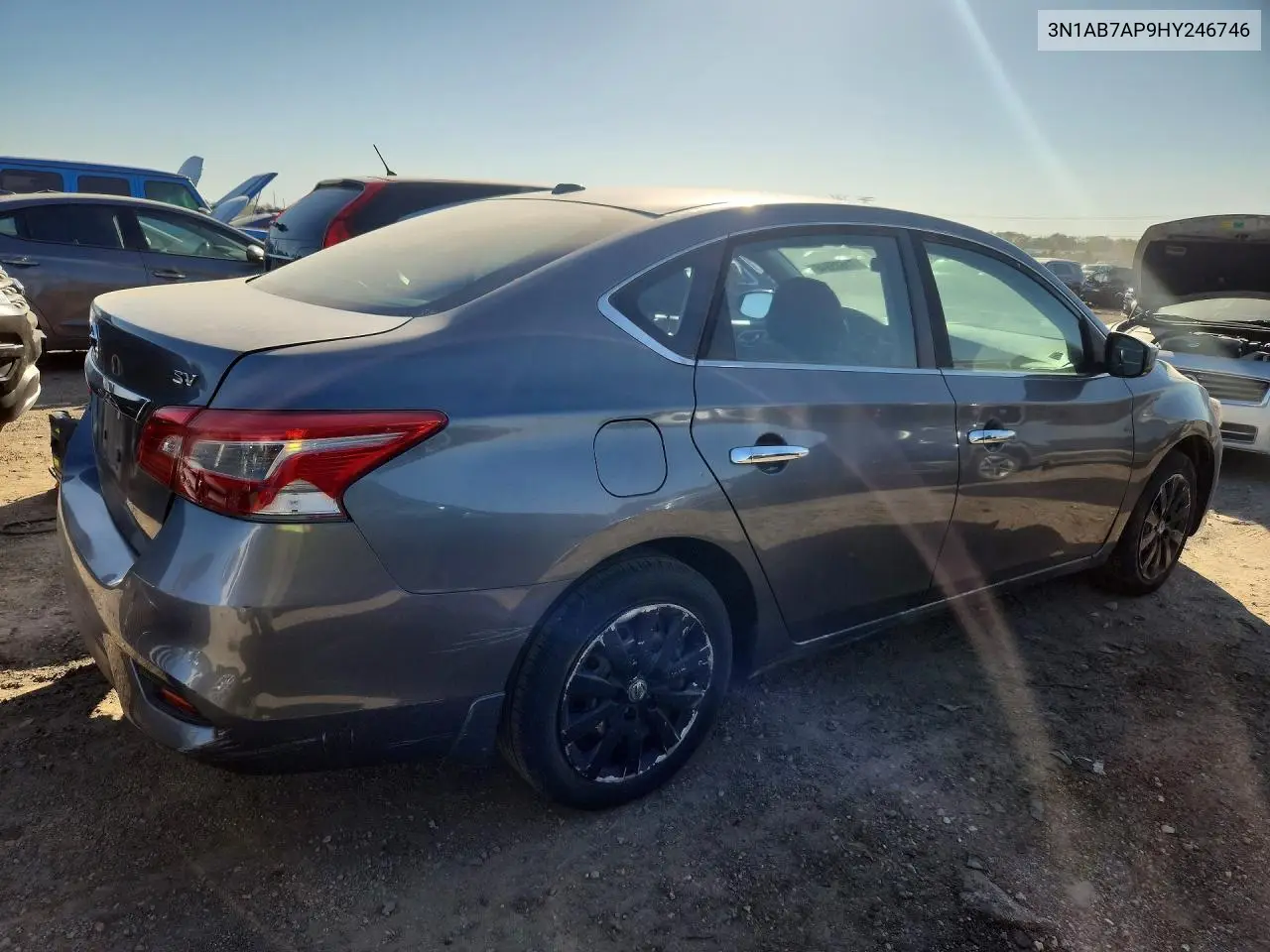 2017 NISSAN SENTRA VIN 3N1AB7AP9HY246746 — фото 3